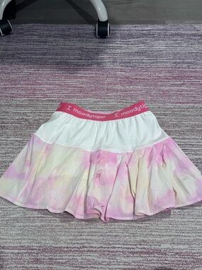 Moodytiger Girls' Pink Tie-Dye Skort